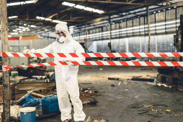Professional Infectious Disease Decontamination technician working in Salem, MO